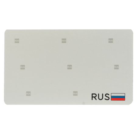 Заготовка "квадратная", с флагом. (ГРЗТС Тип 1а)